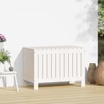 Tuinbox 76x42,5x54 cm massief grenenhout wit (Partytenten), Tuin en Terras, Tuinhuizen, Verzenden, Nieuw