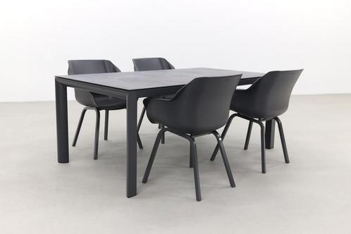 Hartman Sophie/Baltimor 180 cm. tuinset - 5-delig, Tuin en Terras, Tuinsets en Loungesets, Tuinset, Nieuw, Kunststof, Verzenden