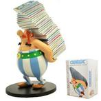 Asterix en Obelix met stapel - Verzamelobject - Kunsthars, Verzamelen, Nieuw, Asterix en Obelix, Ophalen of Verzenden, Beeldje of Figuurtje