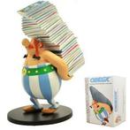 Asterix en Obelix met stapel - Verzamelobject - Kunsthars, Nieuw, Asterix en Obelix, Ophalen of Verzenden, Beeldje of Figuurtje