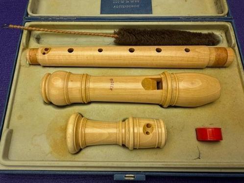 Moeck ALT blokfluit Rottenburg 239 Esdoorn, Muziek en Instrumenten, Blaasinstrumenten | Blokfluiten, Alt, Gebruikt, Met koffer, hoes of etui
