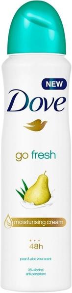 DOVE PEAR & ALOE VERA SCENT DEO SPRAY SPUITBUS 250 ML, Verzenden, Nieuw