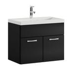 Badkamermeubel Montreal Set 01 60 x 35 cm Zwart Badmeubel, Verzenden, Nieuw, Wastafelkast