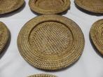 Dienblad (12) - Rattan - onderbord