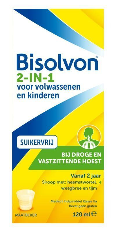 Bisolvon Drank 2-in-1 kind 120 ml suikervrij, Diversen, Verpleegmiddelen, Nieuw, Verzenden