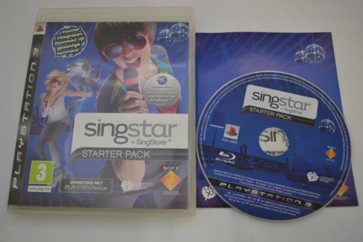 Singstar + Singstore - Starter Pack (PS3), Spelcomputers en Games, Games | Sony PlayStation 3, Zo goed als nieuw, Verzenden