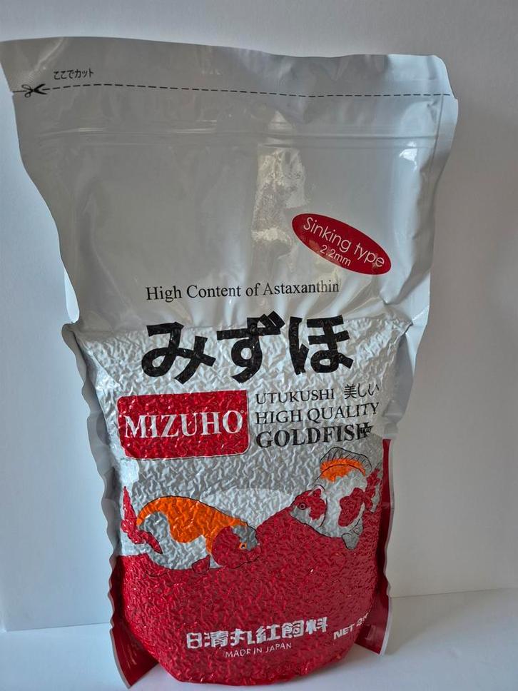 Mizuho goudvisvoer zinkend 2000 gr., Dieren en Toebehoren, Vissen | Aquariumvissen, Vis, Zoetwatervis, Schoolvis