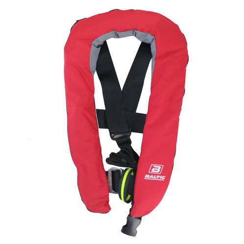 Baltic Breeze Automatisch Reddingsvest 165N met Harnas Rood, Watersport en Boten, Accessoires en Onderhoud, Nieuw, Ophalen of Verzenden