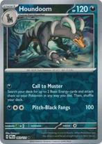 Houndoom 063/131 reverse holo Prismatic Evolutions, Ophalen of Verzenden, Nieuw, Losse kaart, Foil