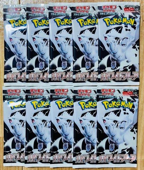 Pokémon - 160 Booster pack - White Flare - Scarlet & Violet, Hobby en Vrije tijd, Verzamelkaartspellen | Pokémon
