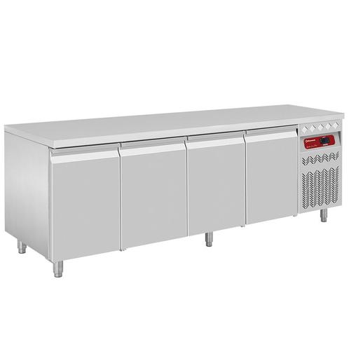 Koelwerkbank | 550L | 4 Deuren (1/1 GN) | -2°c/+8°c | 2260x7, Witgoed en Apparatuur, Koelkasten en IJskasten, Ophalen of Verzenden