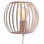 Industriële wandlamp beige, Lieve, met schakelaar, Huis en Inrichting, Lampen | Wandlampen, Ophalen of Verzenden, Nieuw, Stof