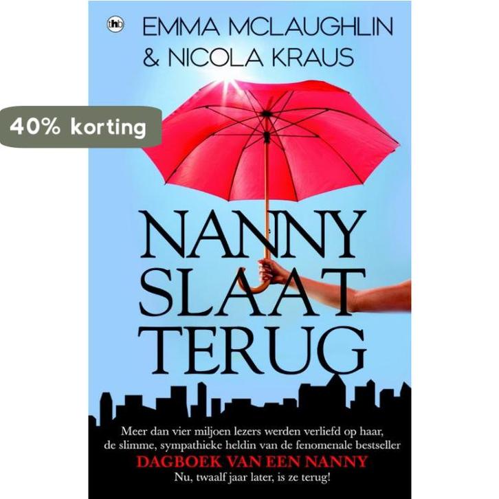 Nanny slaat terug 9789044327021 Emma McLaughlin, Boeken, Romans, Gelezen, Verzenden