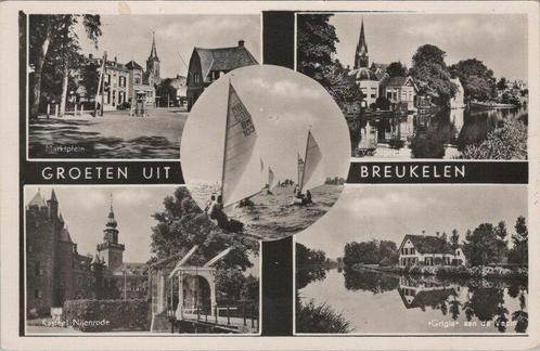 BREUKELEN - Meerluik Groeten uit Breukelen, Verzamelen, Ansichtkaarten | Nederland, Verzenden