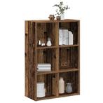 vidaXL Boekenkast/dressoir 66x30x98 cm bewerkt hout oud, Verzenden, Nieuw, Overige houtsoorten
