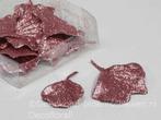 Ginkgo Biloba blad glitter Coral Dust 16 stuks, Huis en Inrichting, Ophalen of Verzenden, Nieuw