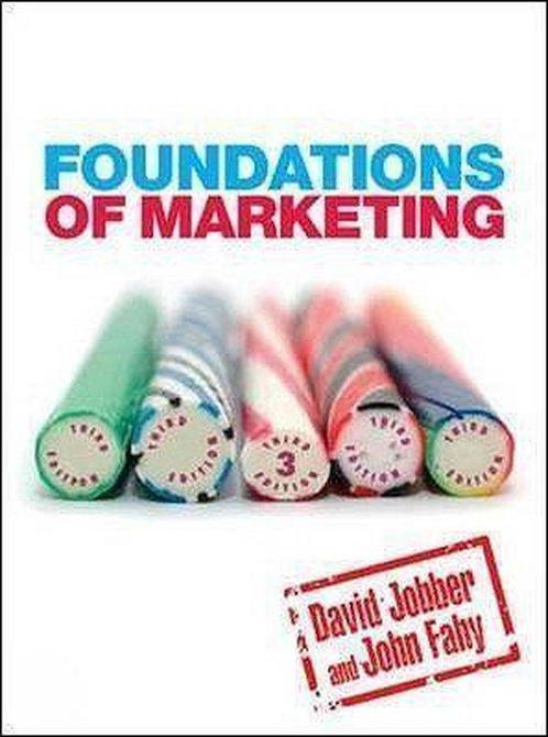 Foundations Of Marketing, Boeken, Studieboeken en Cursussen, Verzenden