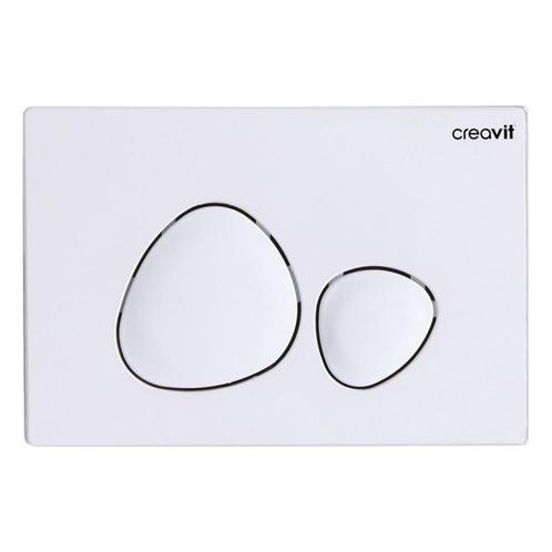 Drukplaat Creavit Spa TBV Creavit GR5003 Wit, Doe-het-zelf en Verbouw, Sanitair, Ophalen of Verzenden