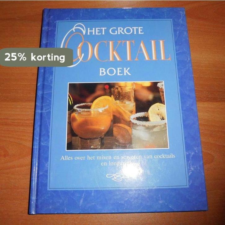 GROTE COCKTAILBOEK 9789024352364 Miek Moolenaar, Boeken, Kookboeken, Gelezen, Verzenden