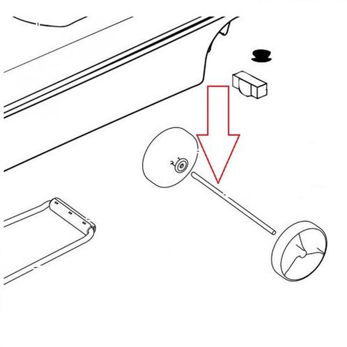 Thetford SC234/C200 wieltjes incl. as, Caravans en Kamperen, Kampeeraccessoires, Nieuw
