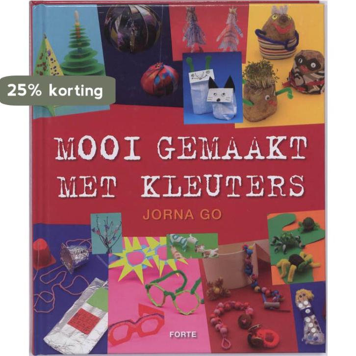 Mooi gemaakt met kleuters 9789058778147 Jorna Go, Boeken, Overige Boeken, Zo goed als nieuw, Verzenden