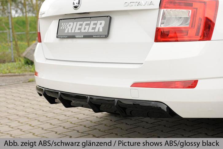 Rieger diffuser | Octavia (5E): 02.13-01.17 (tot Facelift),, Auto-onderdelen, Carrosserie en Plaatwerk, Nieuw, Skoda, Verzenden