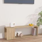 vidaXL Tv-meubel 100x24x32 cm bewerkt hout sonoma, 100 tot 150 cm, Verzenden, Nieuw, Minder dan 25 cm