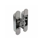 Intersteel Deurscharnier onzichtbaar 130x30mm zamak – nikkel, Verzenden, Nieuw