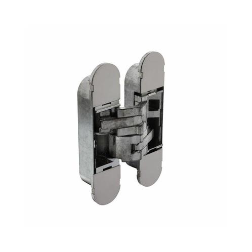 Intersteel Deurscharnier onzichtbaar 130x30mm zamak – nikkel, Doe-het-zelf en Verbouw, Hang- en Sluitwerk, Nieuw, Verzenden