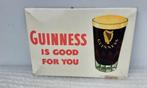 Guinness - Reclamebord - Glascoide, Antiek en Kunst