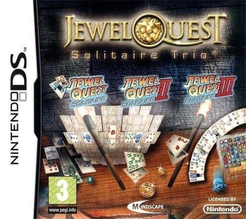 Jewel Quest Solitaire Trio [Nintendo DS], Spelcomputers en Games, Games | Nintendo DS, Zo goed als nieuw, Ophalen of Verzenden