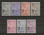 België 1933 - Kruis van Lotharingen - OBP/COB 377/83, Postzegels en Munten, Postzegels | Europa | België, Gestempeld