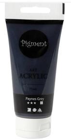 Allesverf acryl 75 ml semi glanzend, paynes grey transparant, Ophalen of Verzenden, Nieuw
