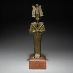 Oud-Egyptisch Brons God Osiris. Late Periode, 664 - 32, Verzamelen