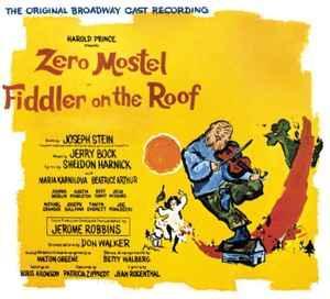 cd - Original Broadway Cast - Fiddler On The Roof, Cd's en Dvd's, Cd's | Overige Cd's, Zo goed als nieuw, Verzenden