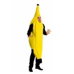 Verkleedkleren Bananen Pak Volwassenen Banaan Kostuum Onesie, Verzenden, Nieuw