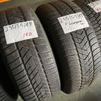 2 x Pirelli Scorpion Ice & Snow 235-55-19 Winterbanden 5,5mm, Band(en), 235 mm, Gebruikt, Personenwagen