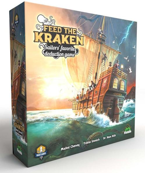 Feed the Kraken - Board Game | Funtails - Gezelschapsspellen, Hobby en Vrije tijd, Gezelschapsspellen | Bordspellen, Nieuw, Verzenden