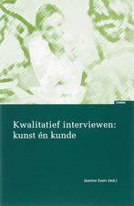 Kwalitatief interviewen kunst ï¿½n kunde dr 9789059310742, Boeken, Verzenden, Zo goed als nieuw