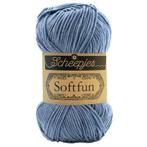 Scheepjes Softfun - 2602 licht denimblauw - Katoen/Acryl G, Hobby en Vrije tijd, Breien en Haken, Ophalen of Verzenden, Nieuw