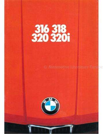 1976 BMW 3 SERIE BROCHURE DUITS beschikbaar voor biedingen