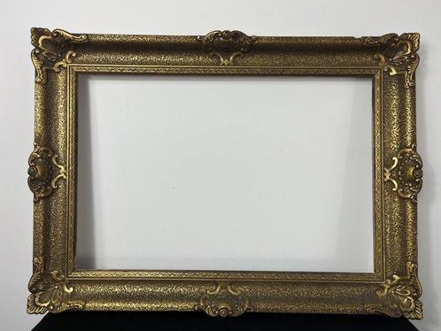 Lijst- Elegante Oude Gouden Houten Lijst - Hout, Antiek en Kunst, Curiosa en Brocante