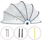 Zwembadoverkapping 406cm PVC | Retourdeal 62% Korting, Tuin en Terras, Zwembad-toebehoren, Ophalen of Verzenden, Nieuw, Overige typen