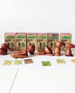 Figuur - Zes vintage houten dieren Royal Pet