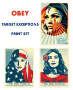 Shepard Fairey (OBEY) - OBEY Target Exception Signed Offset