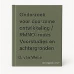 Onderzoek voor duurzame ontwikkeling / RMNO-reeks, Verzenden, Zo goed als nieuw, D. van Welie