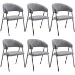 Eetkamerstoel Bedano, gestoffeerd, geweven stof, 150 kg - gr, Huis en Inrichting, Stoelen, Verzenden, Nieuw