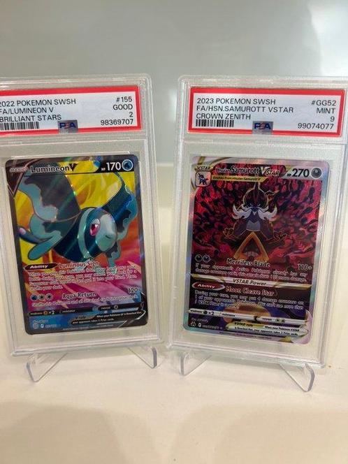 Pokémon - 2 Graded card - PSA 9, Hobby en Vrije tijd, Verzamelkaartspellen | Pokémon