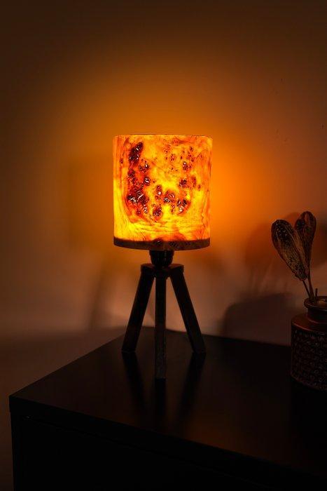 Veneerlamps - Tadeusz Piesiak - Tafellamp - Ori, Antiek en Kunst, Antiek | Lampen