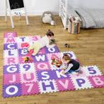 Puzzle mat 1cm dik foam Letters 1.89x1.89 mtr, Verzenden, Nieuw